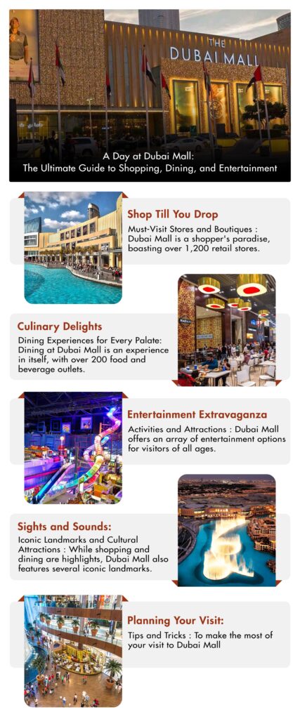 A day at Dubai Mall: guide to shopping, dining and entertainment
