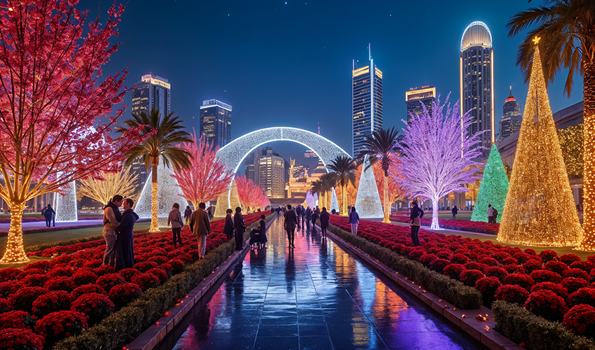 Dubai Winter gardens 1