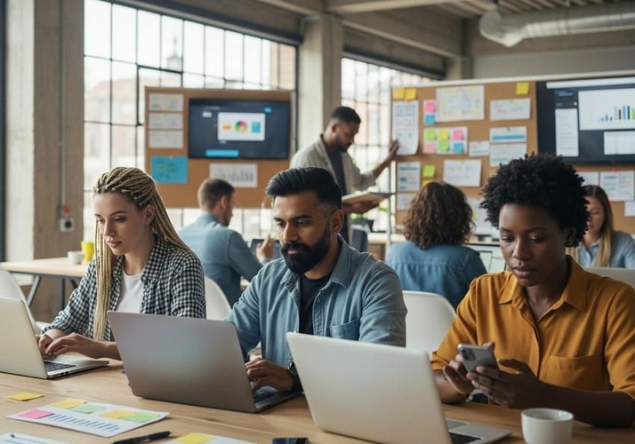 Gig workers and freelancers in Dubai benefiting from updated labour laws.