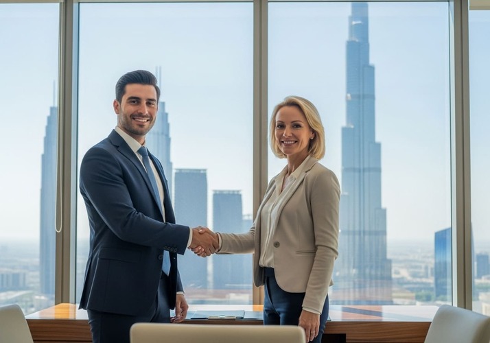 Dubai mortgage broker helping expat choose between fixed and variable rates.