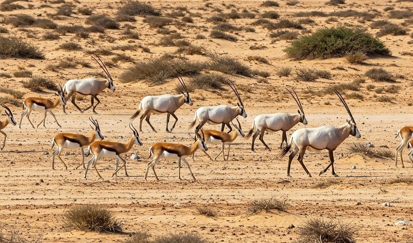 Sir Bani Yas Island — Wildlife Meets Beach Time
