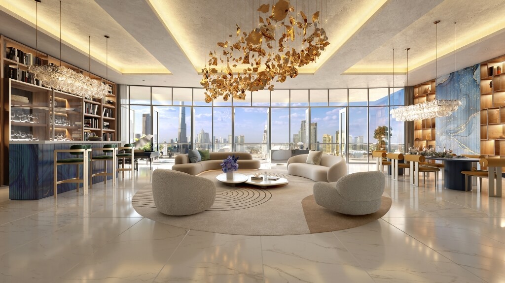 Luxury interior real estate agency in dubai
