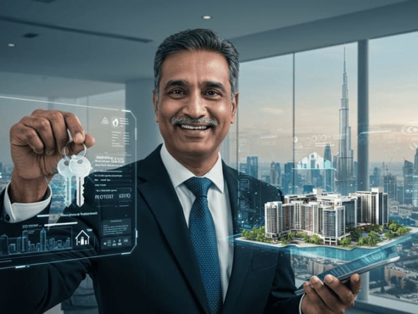 Remote VR tour of Dubai apartment for international buyer